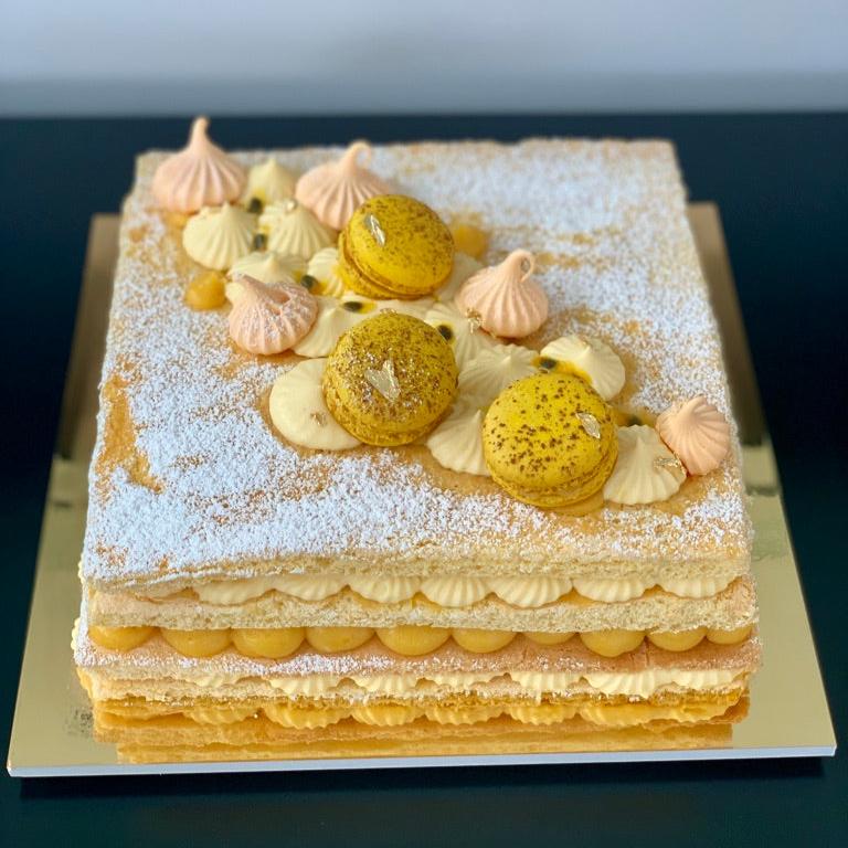 Mango-Passion Fruit Tiramisu
