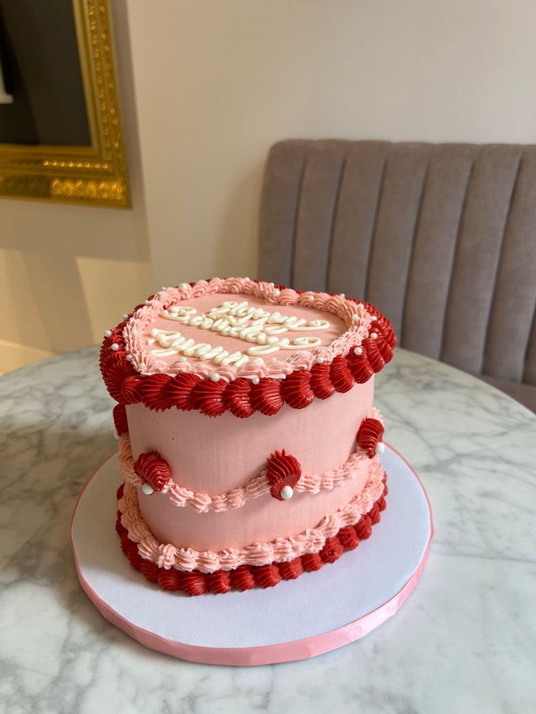 Vintage Pink Heart