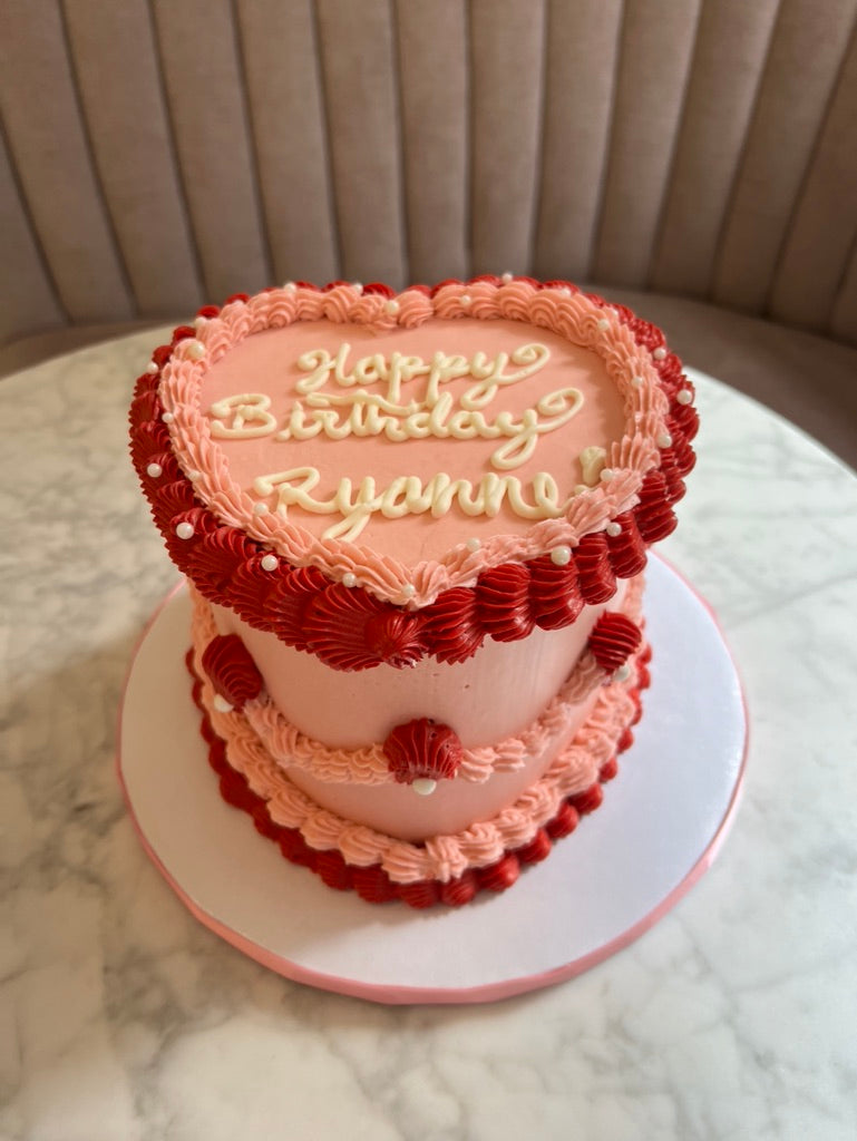 Vintage Pink Heart