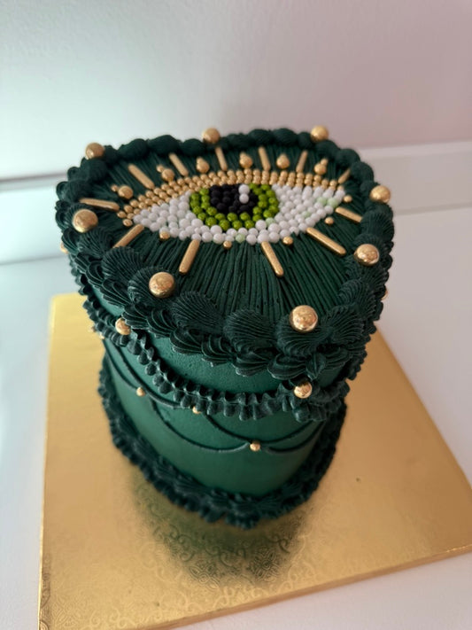 Evil Eye Emerald Sweetheart