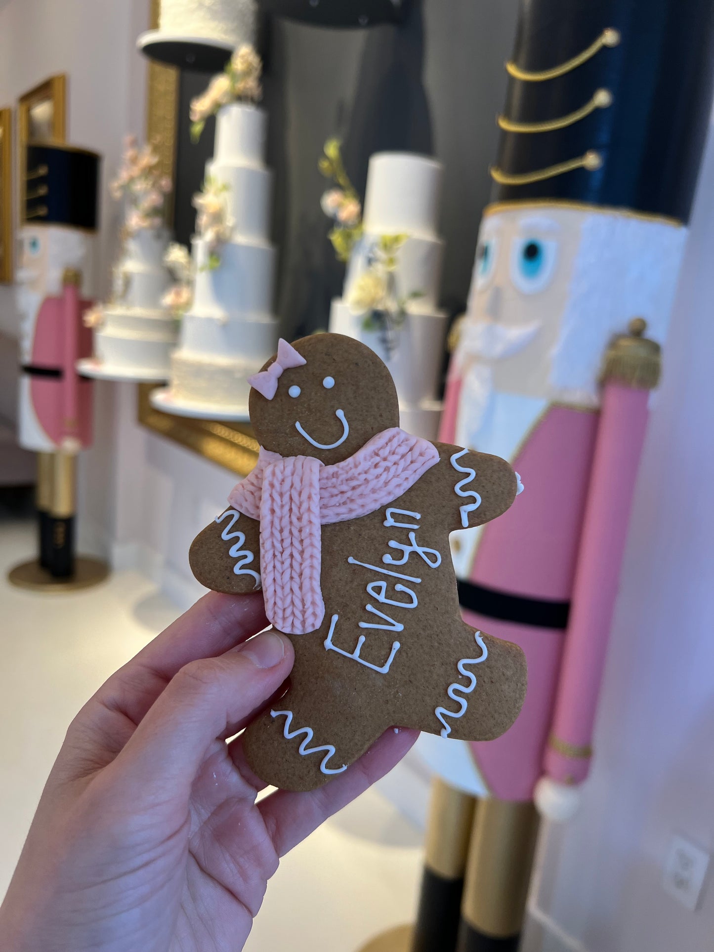 Personalized Gingerbread Cookies